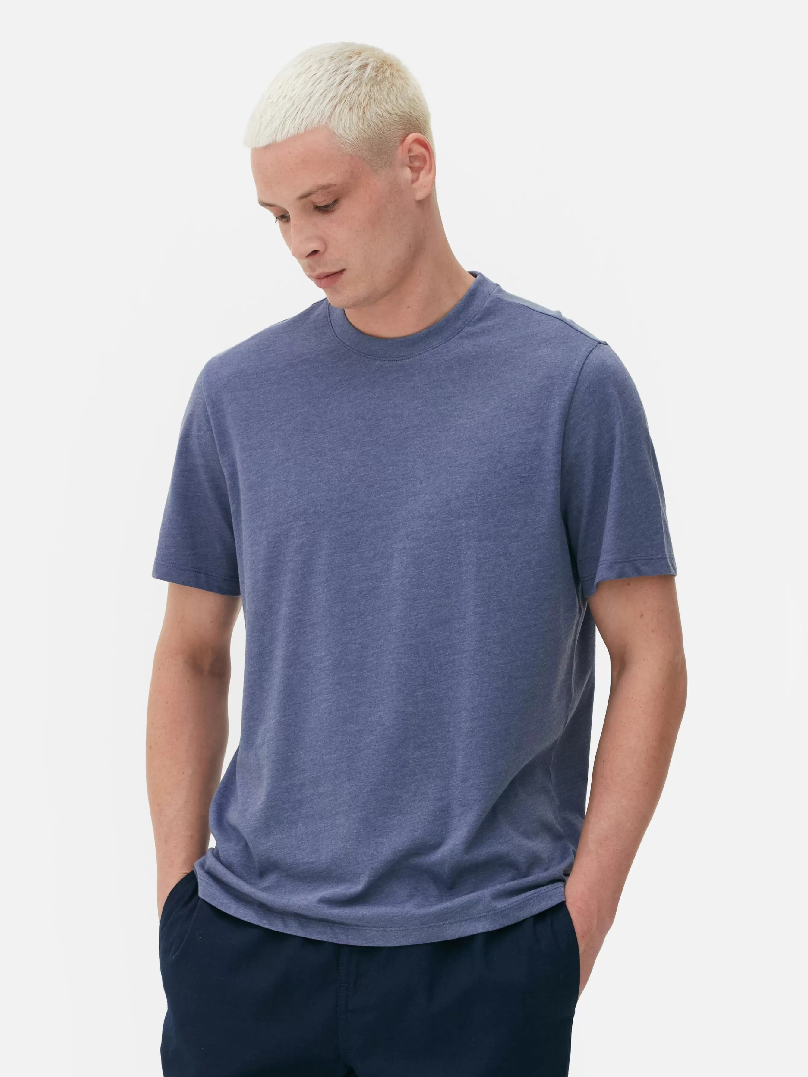 Primark T-shirt Corte Regular Marmoreado