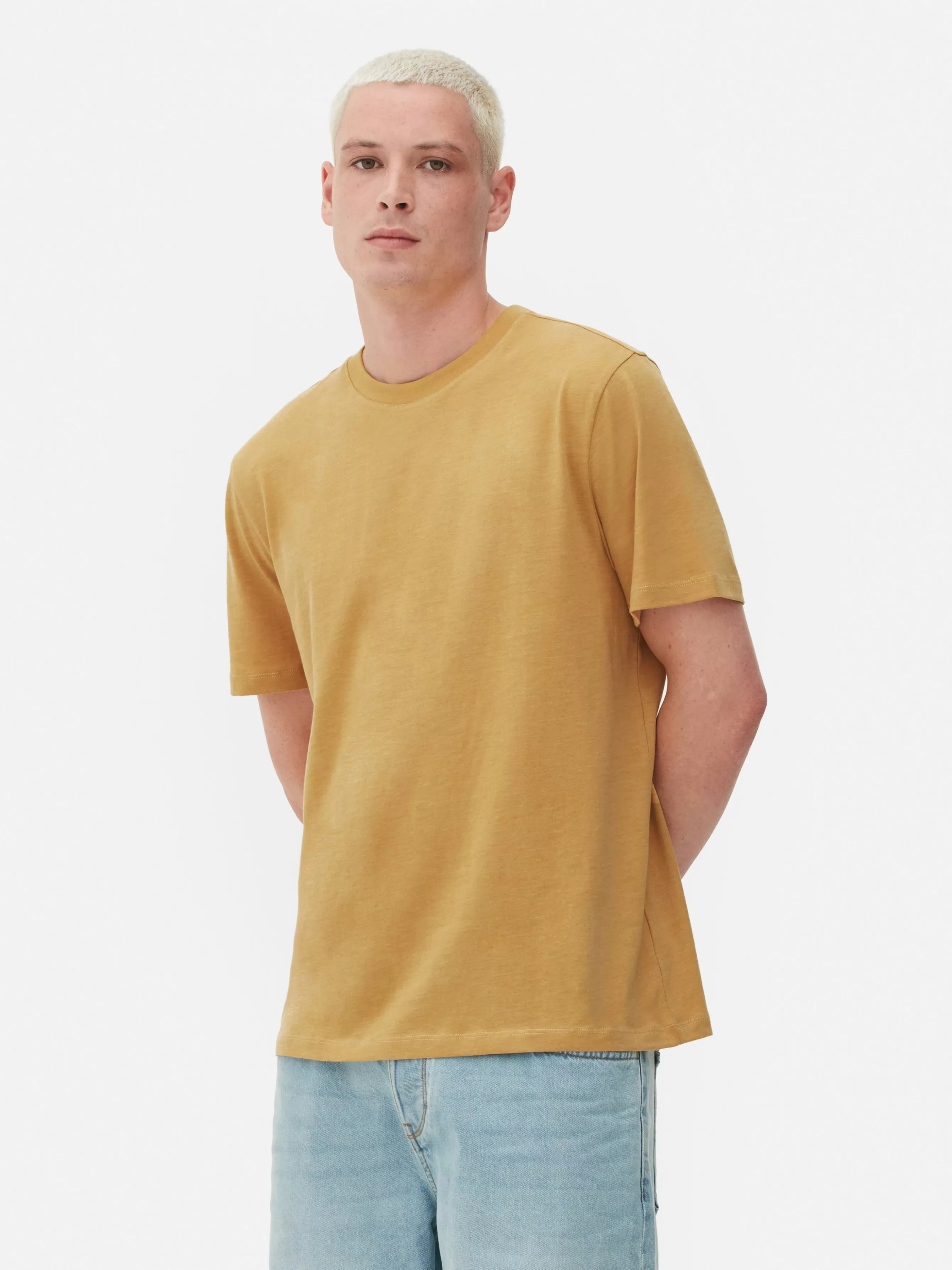 Primark T-shirt Corte Regular Marmoreado