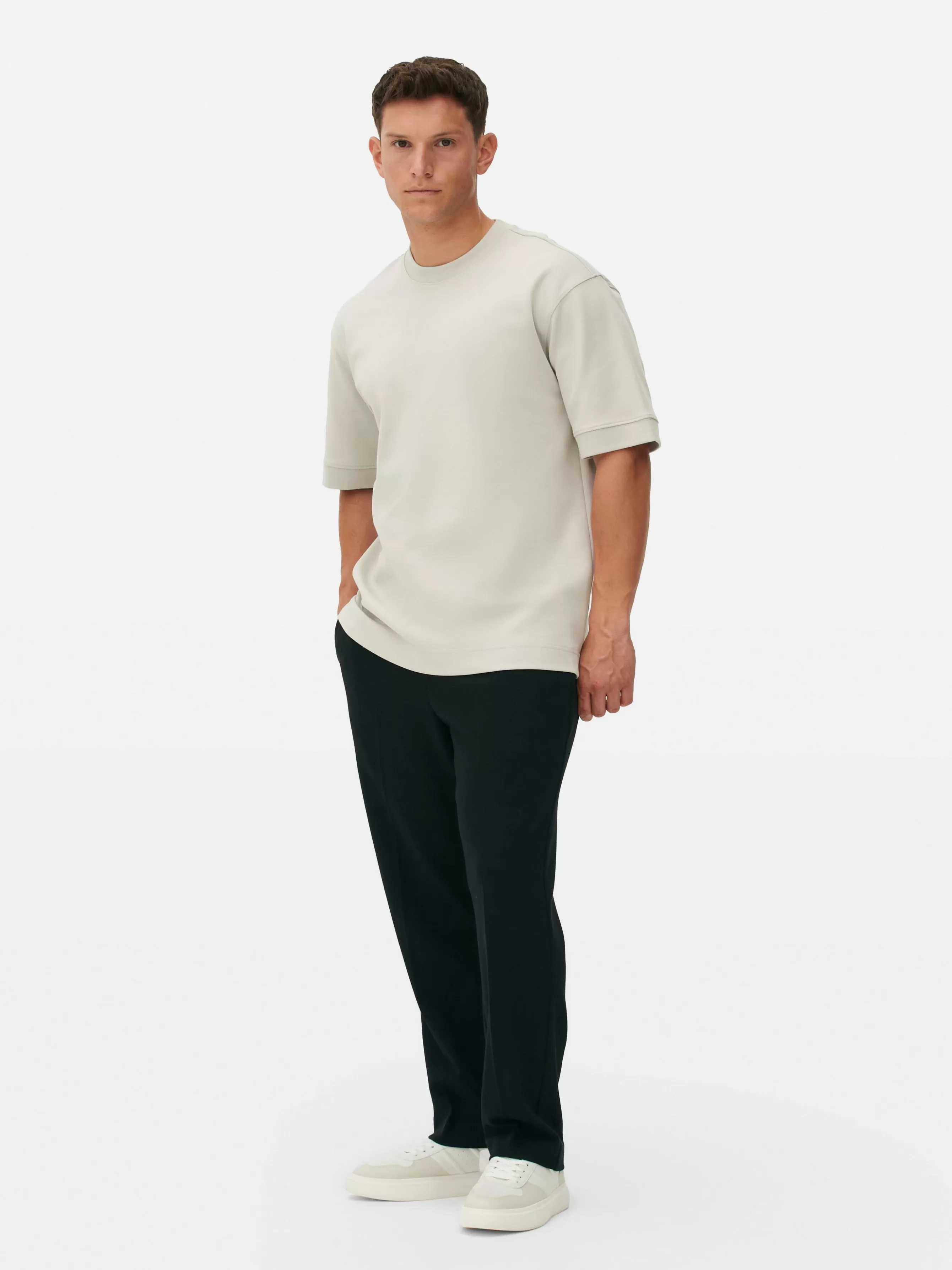 Primark T-shirt Decote Redondo Kem