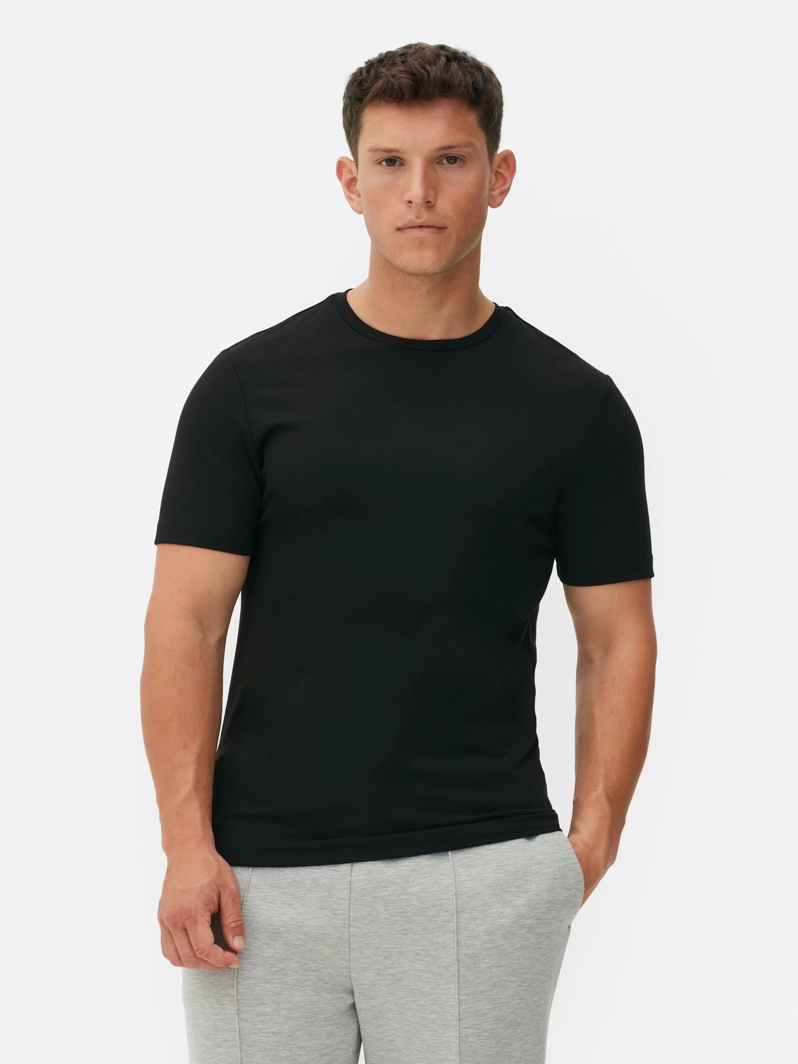 Primark T-shirt Decote Redondo Kem