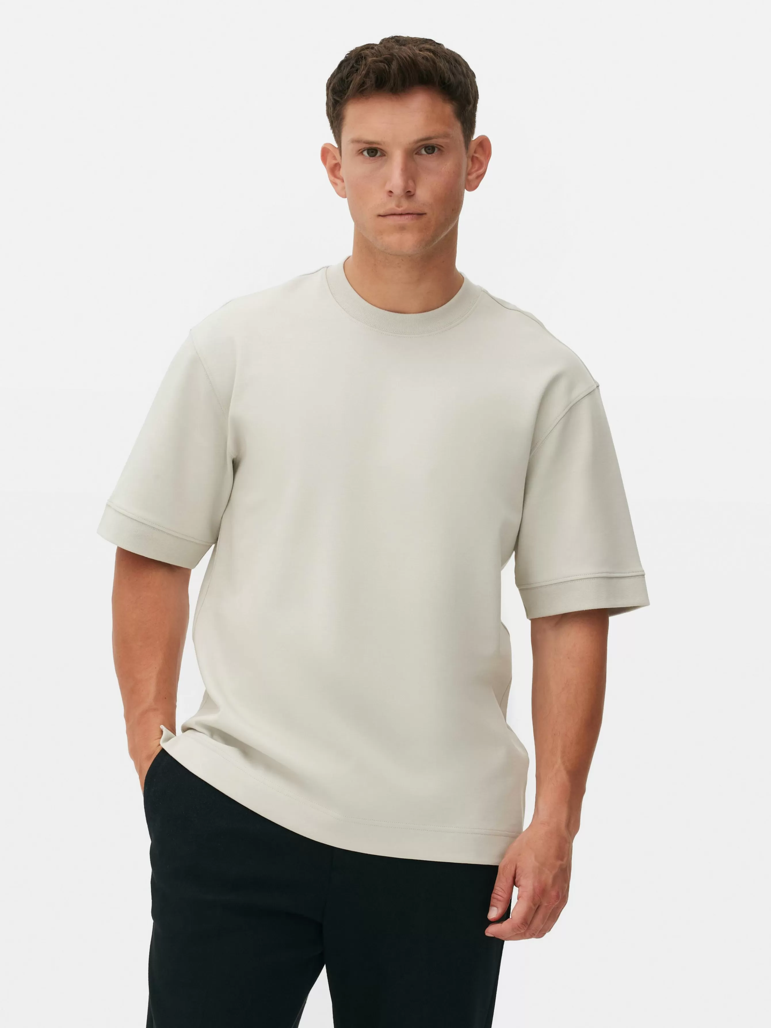 Primark T-shirt Decote Redondo Kem