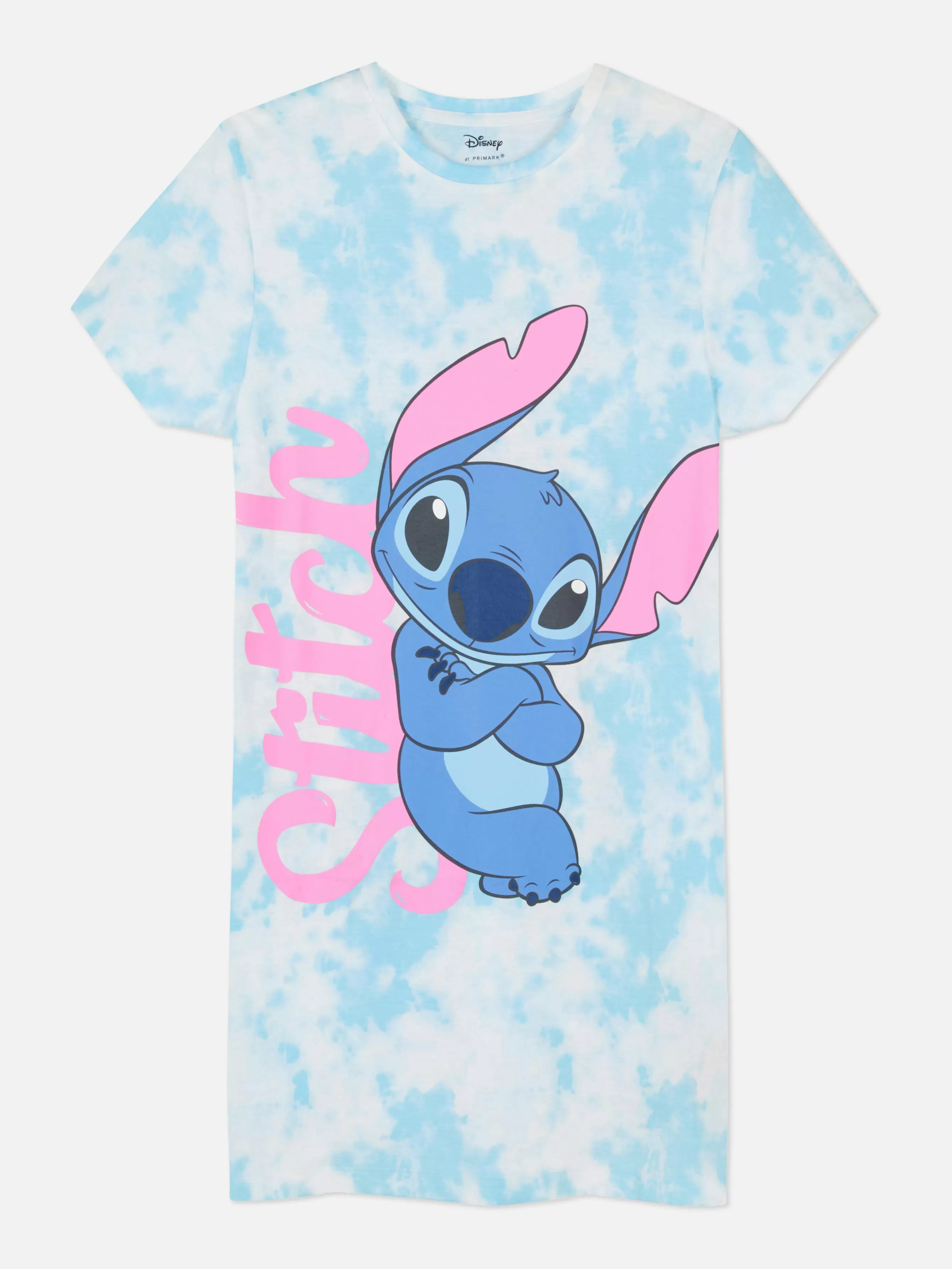 Primark T-shirt Dormir Efeito Tingido Disney Stitch