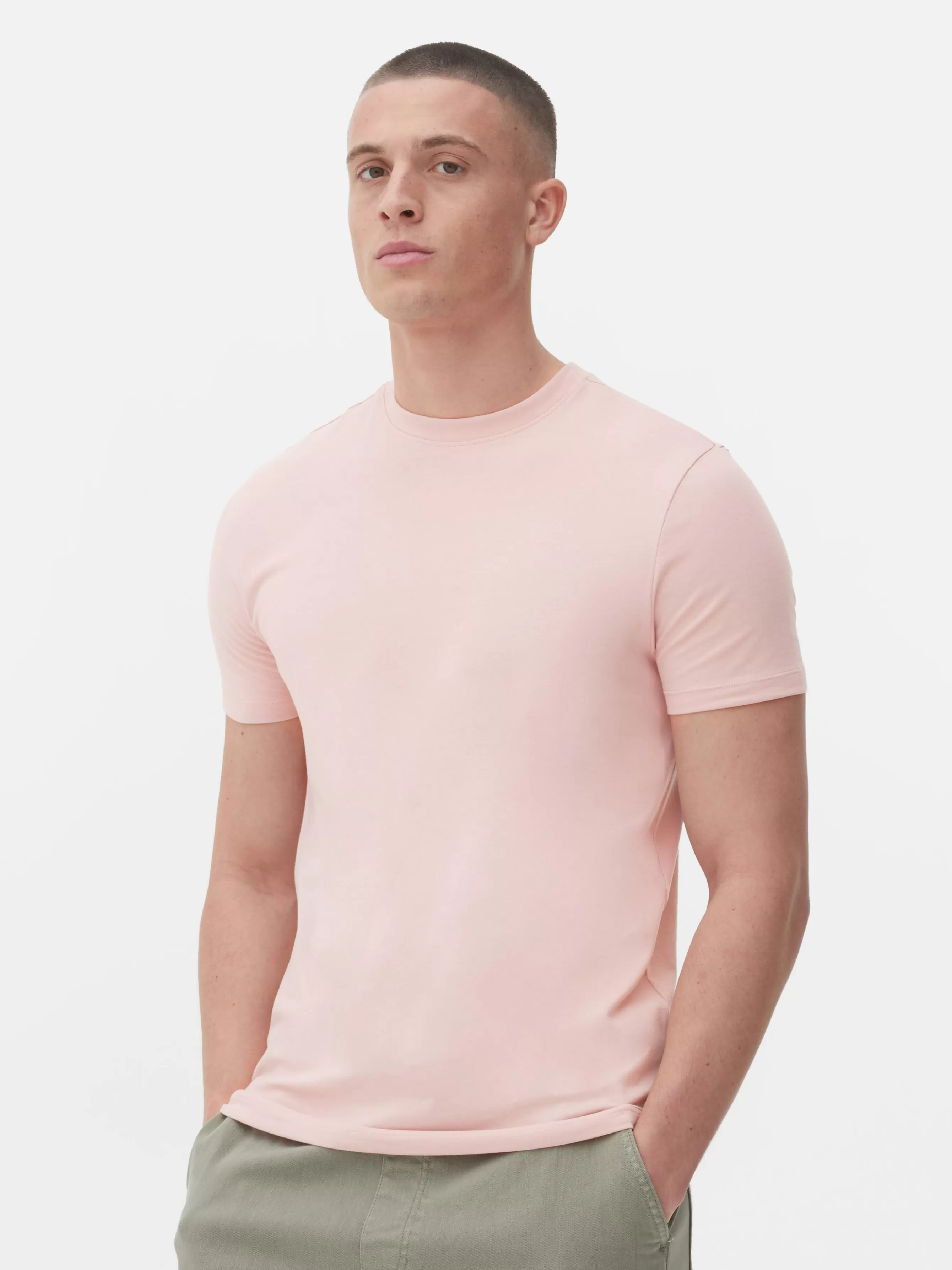 Primark T-shirt Elástica Clássica