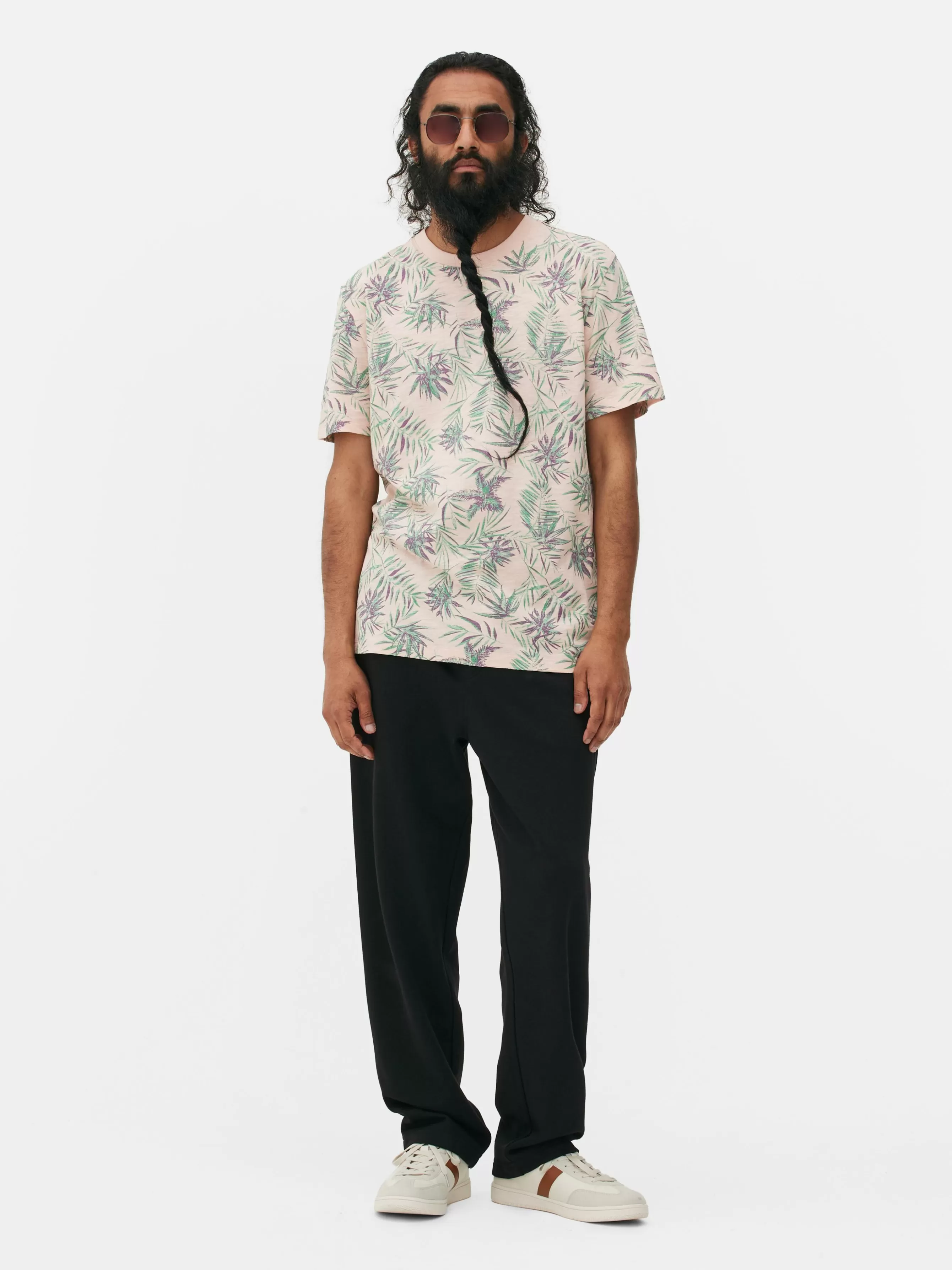 Primark T-shirt Estampado Botânico Integral