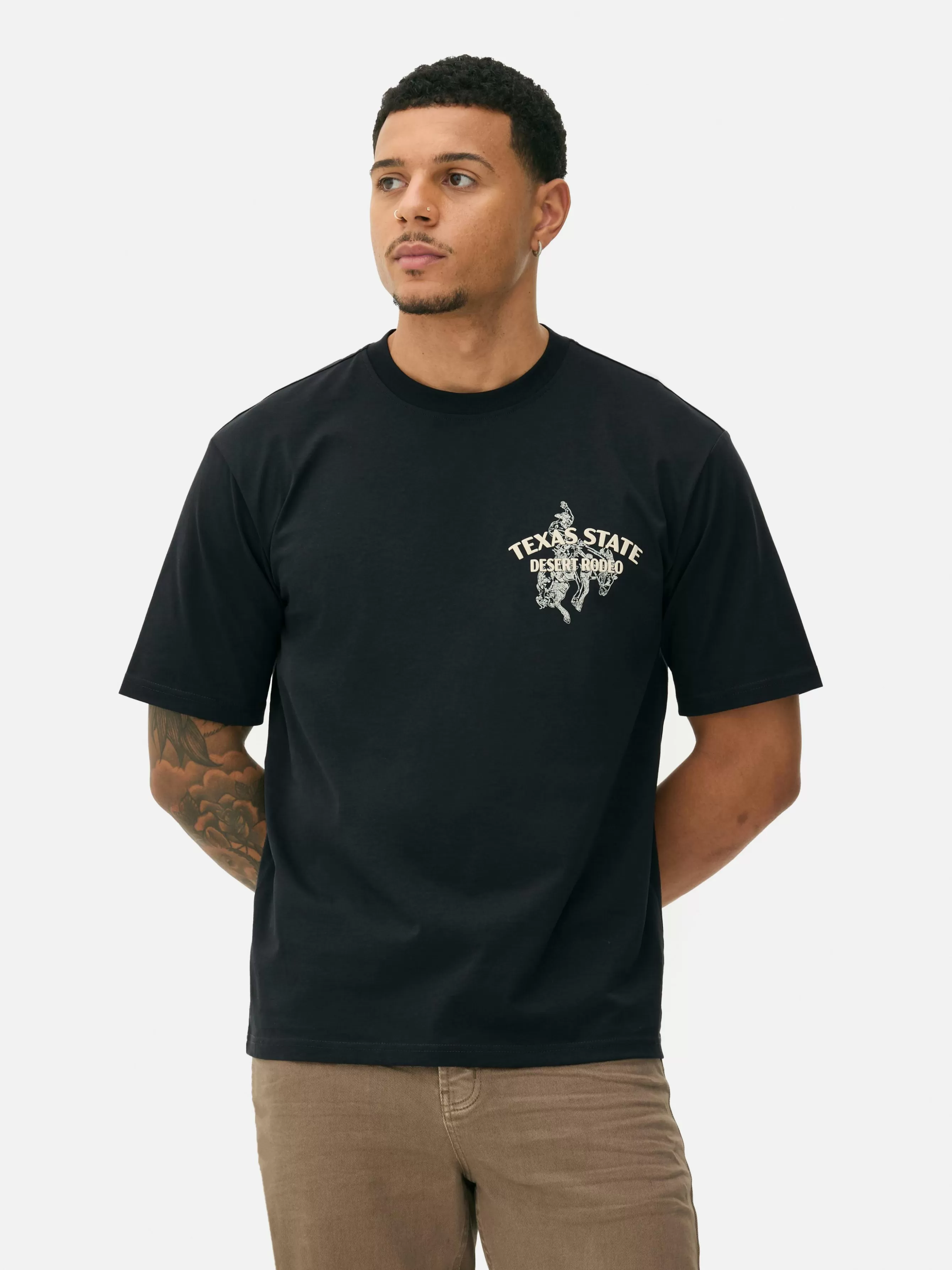 Primark T-shirt Estampado Rodeio