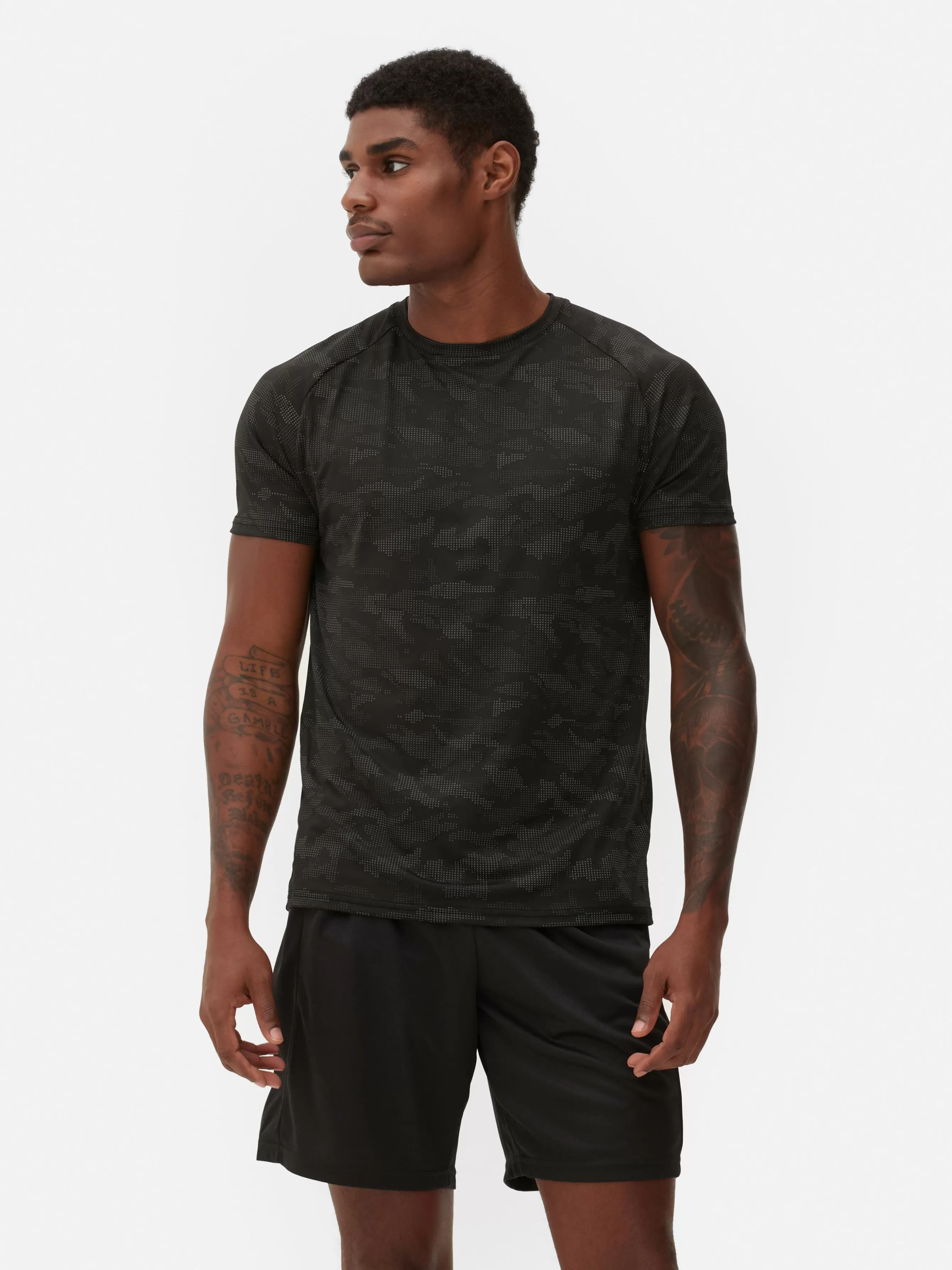 Primark T-shirt Ginásio Gola Redonda