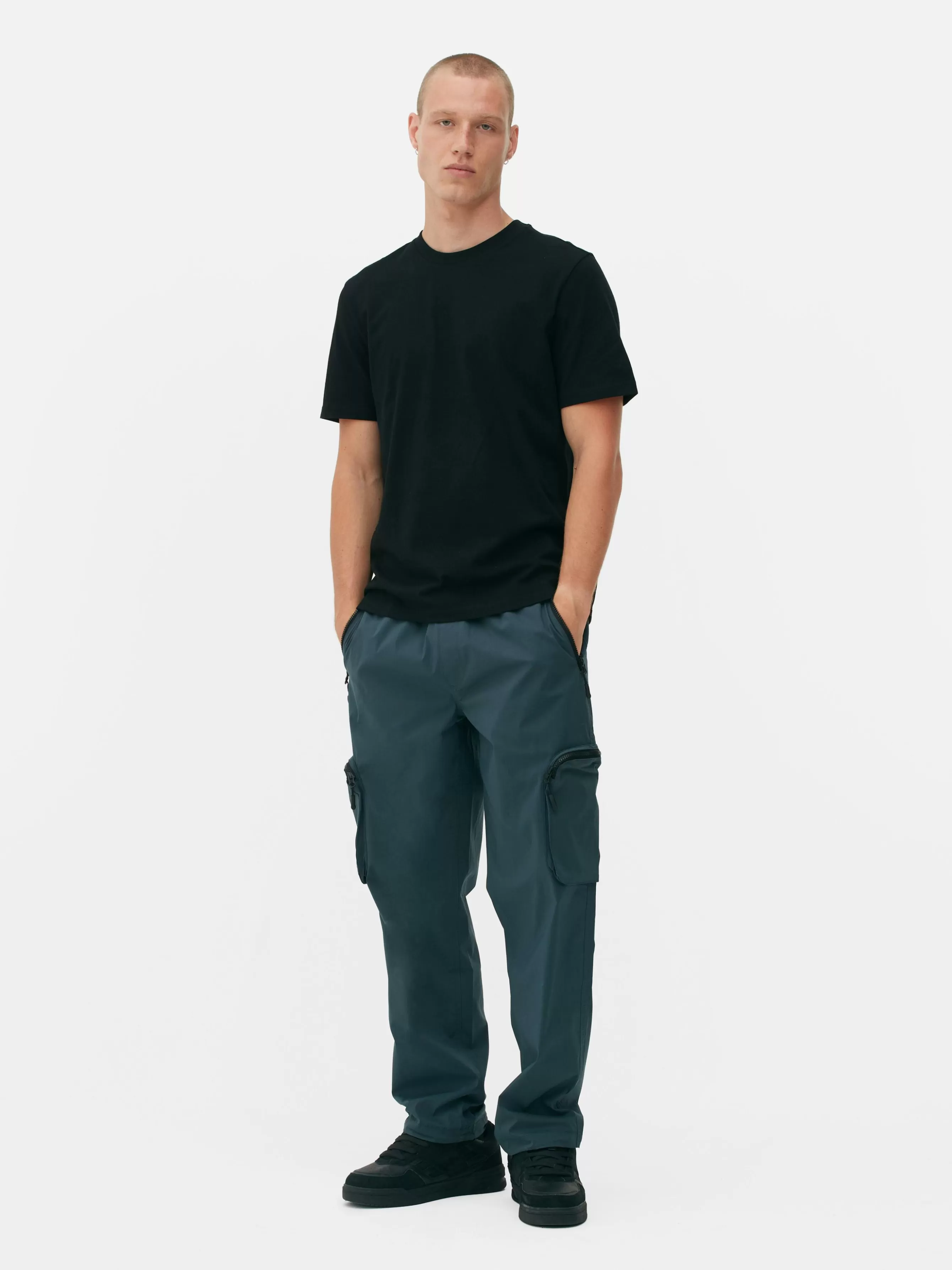 Primark T-shirt Gola Redonda Corte Regular