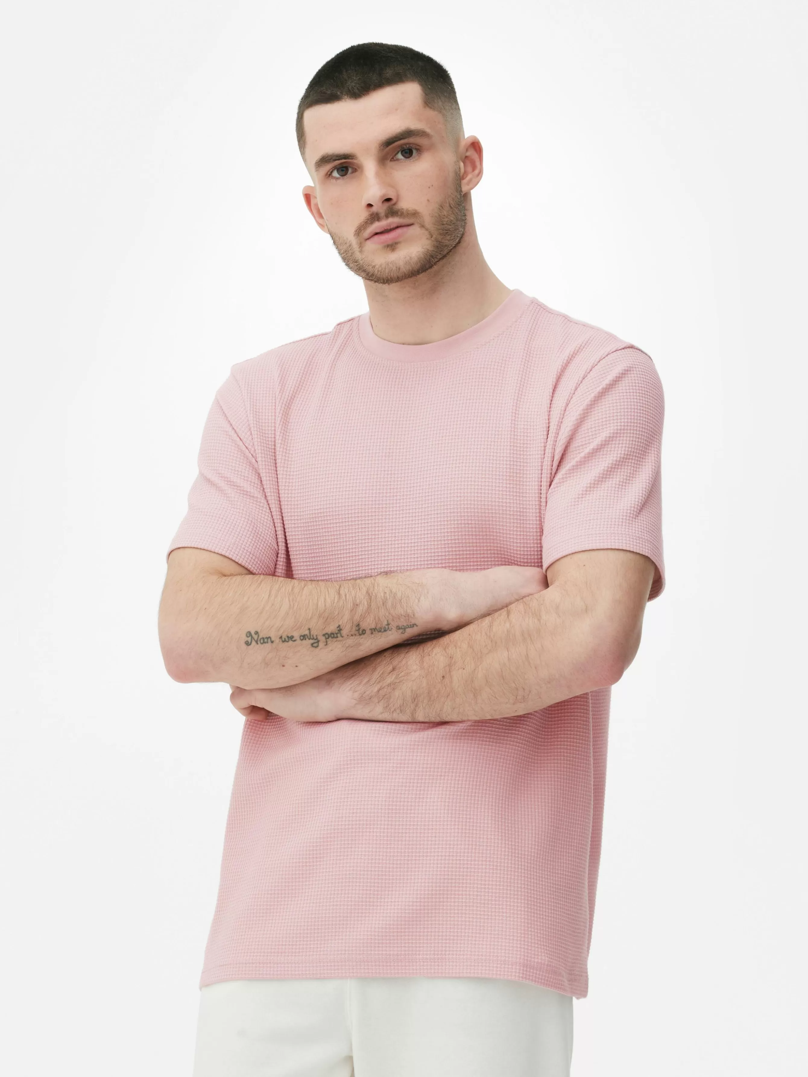 Primark T-shirt Gola Redonda Waffle