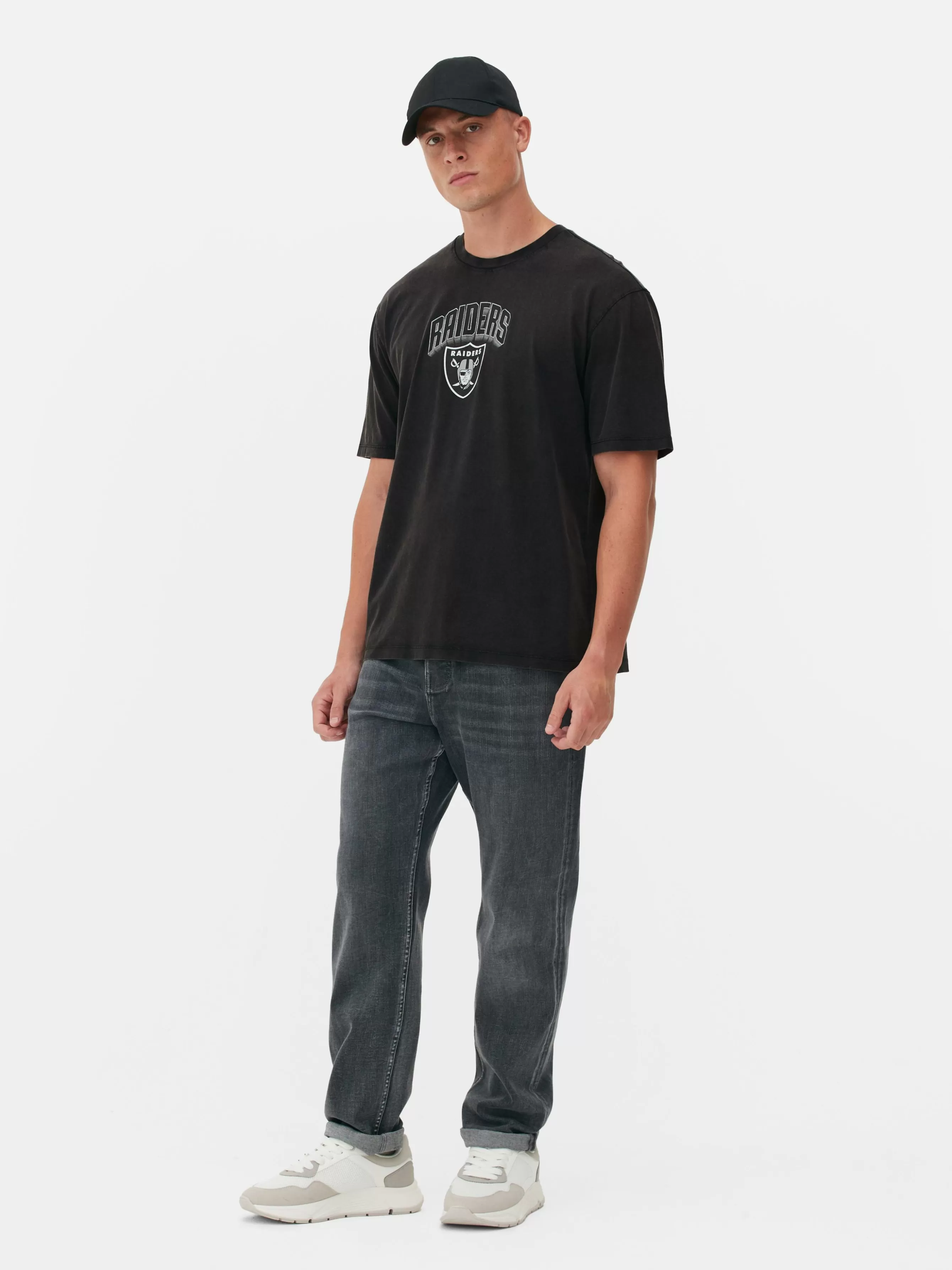 Primark T-shirt Gráfica NFL Las Vegas Raiders