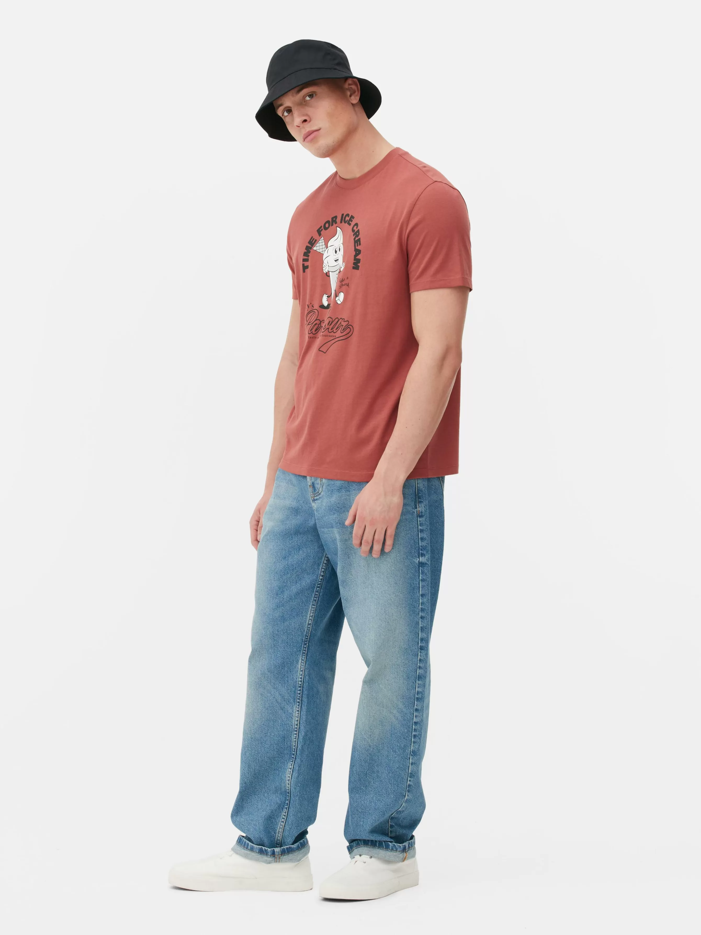 Primark T-shirt Gráfico Gelado