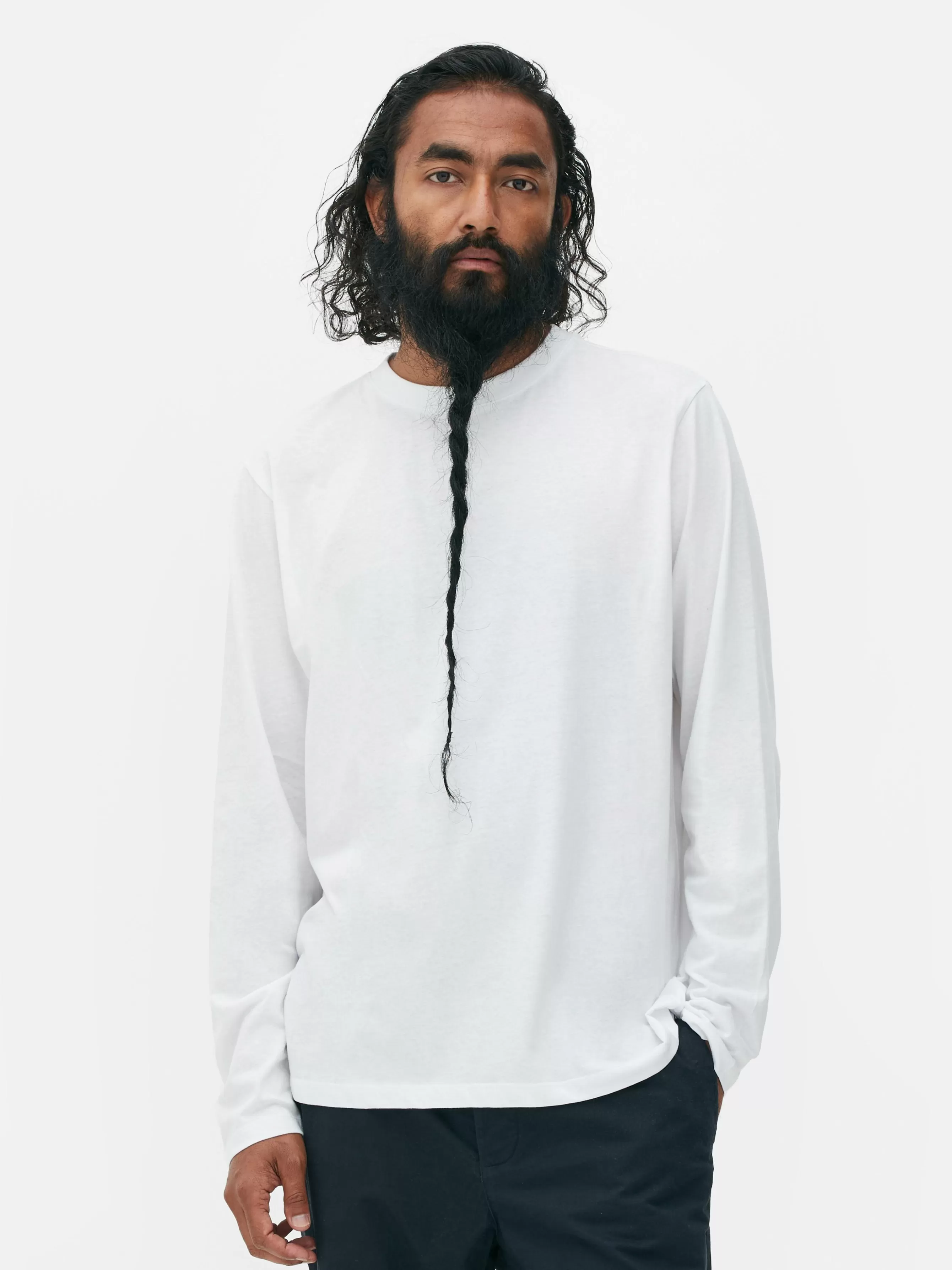 Primark T-shirt Manga Comprida Essencial