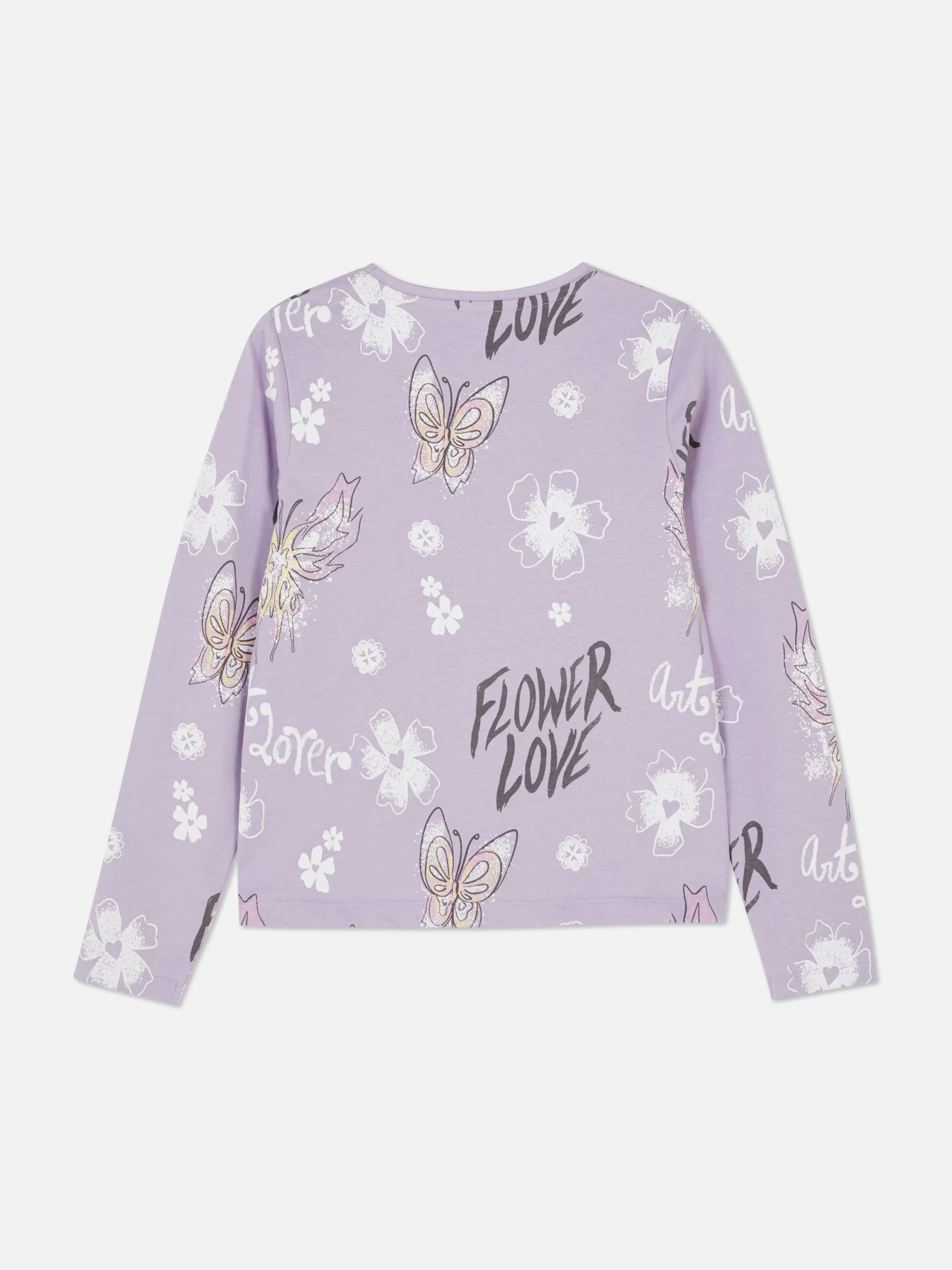 Primark T-shirt Manga Comprida Estampado