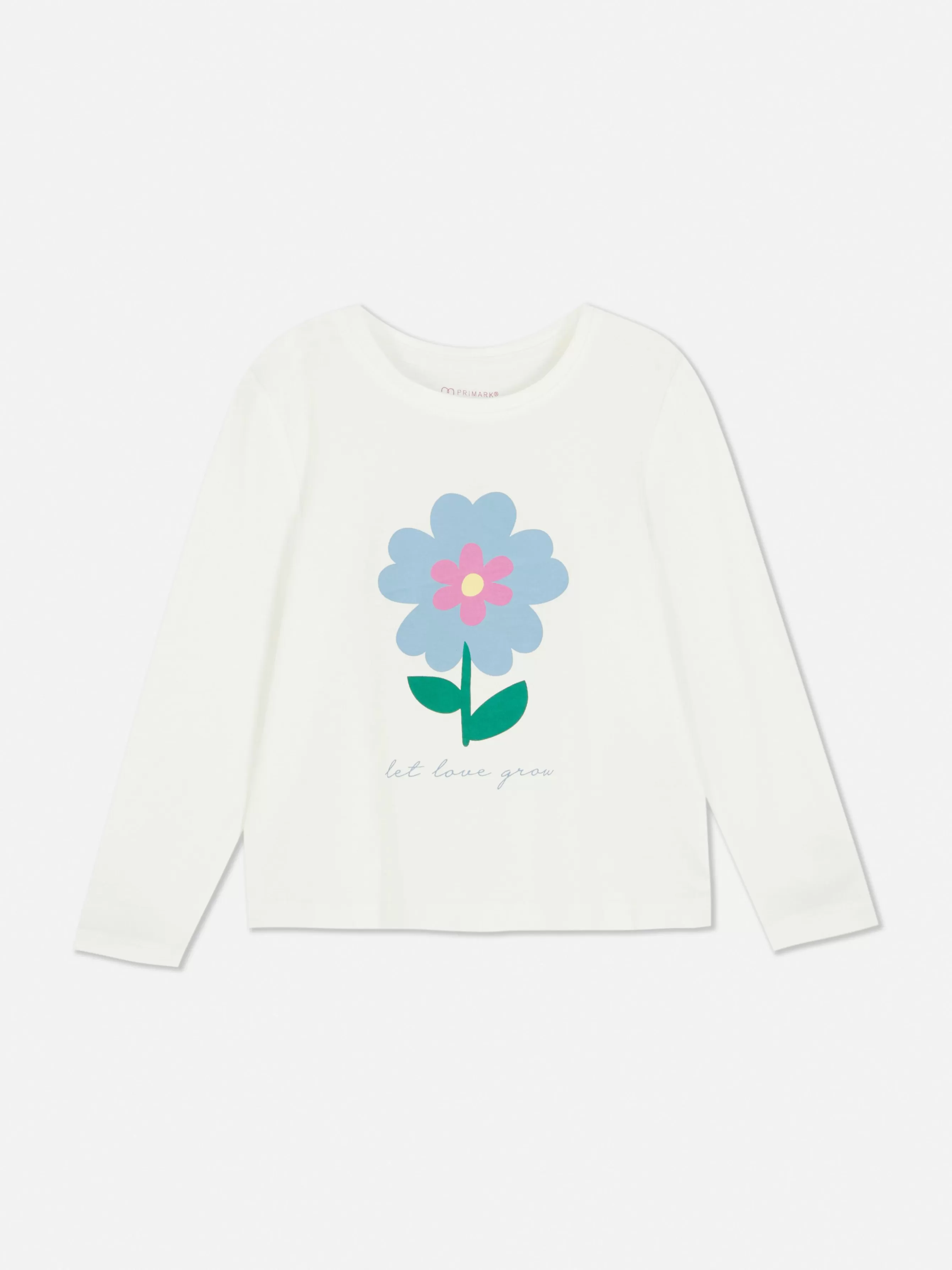 Primark T-shirt Manga Comprida Gráfica