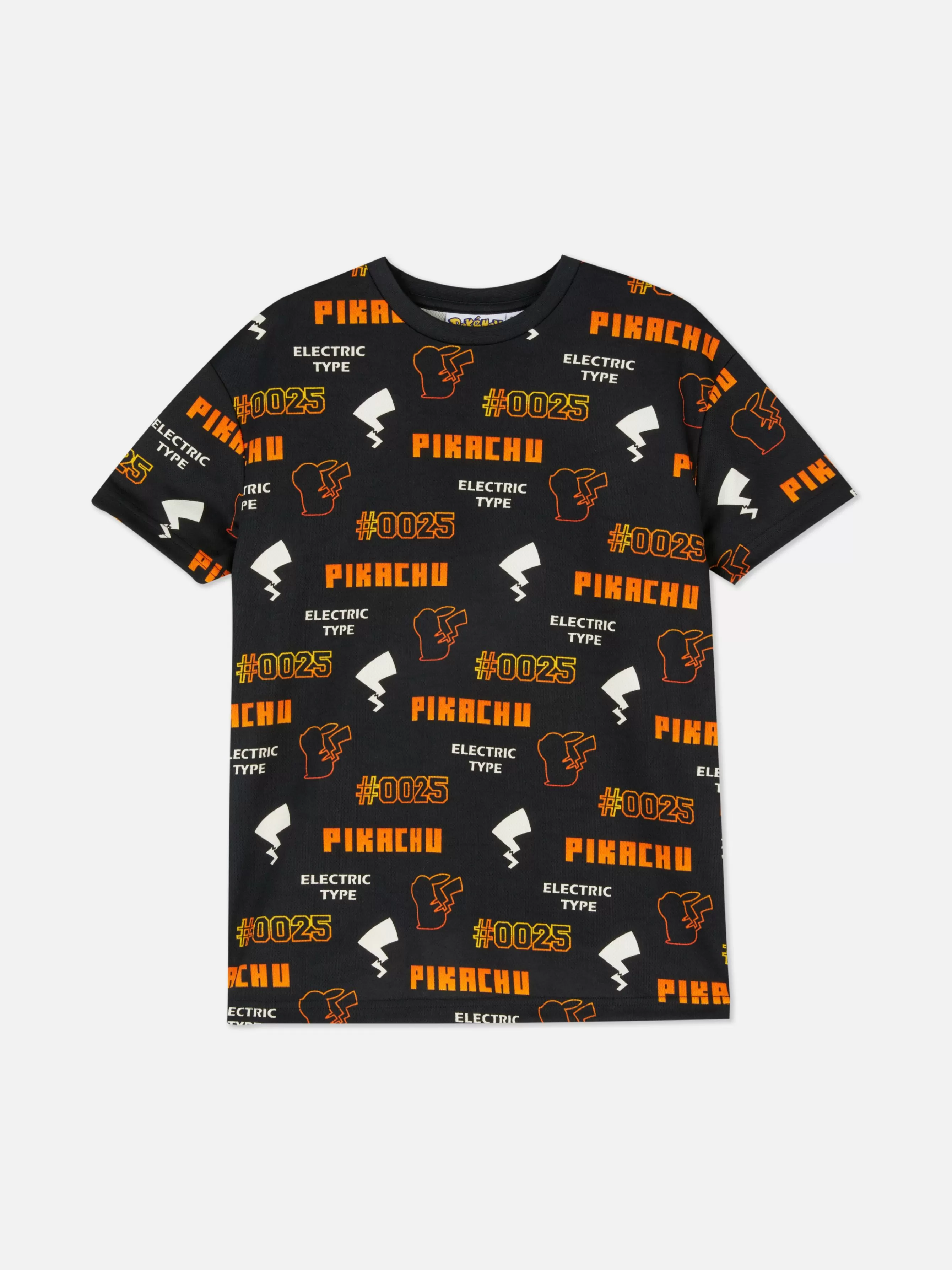 Primark T-shirt Pokémon Pikachu Electric Type