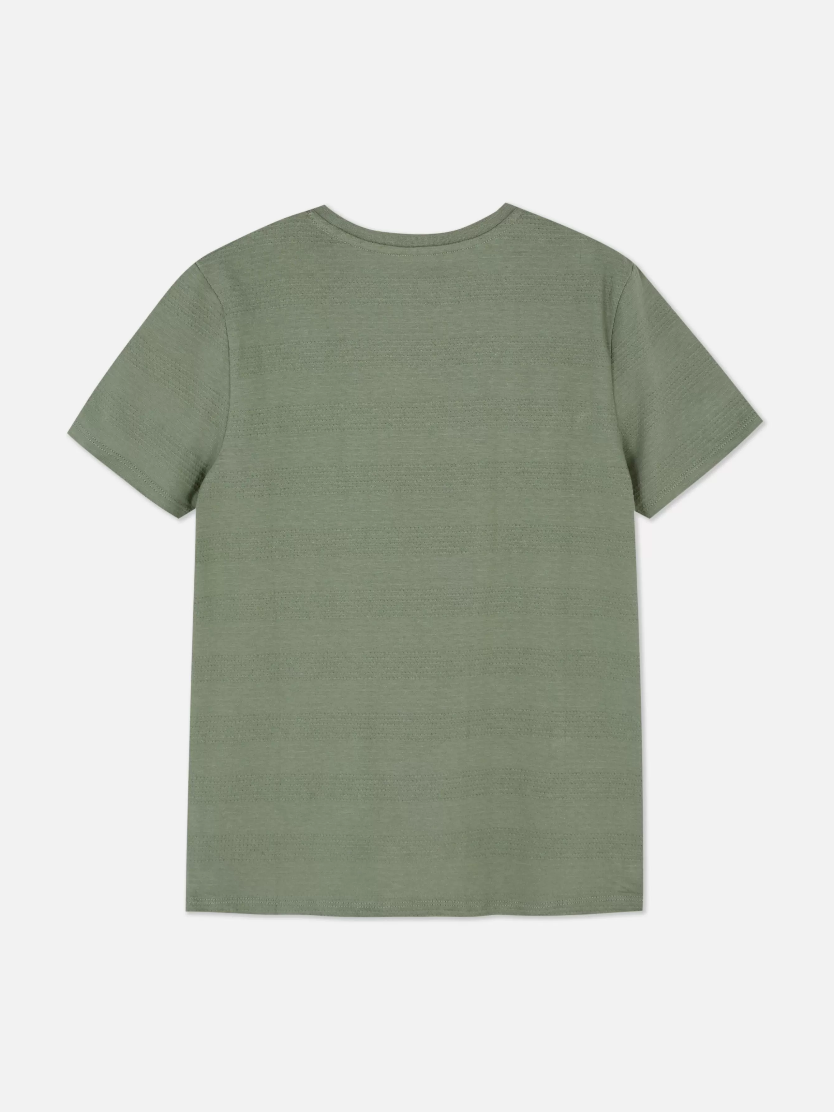 Primark T-shirt Texturada Riscas