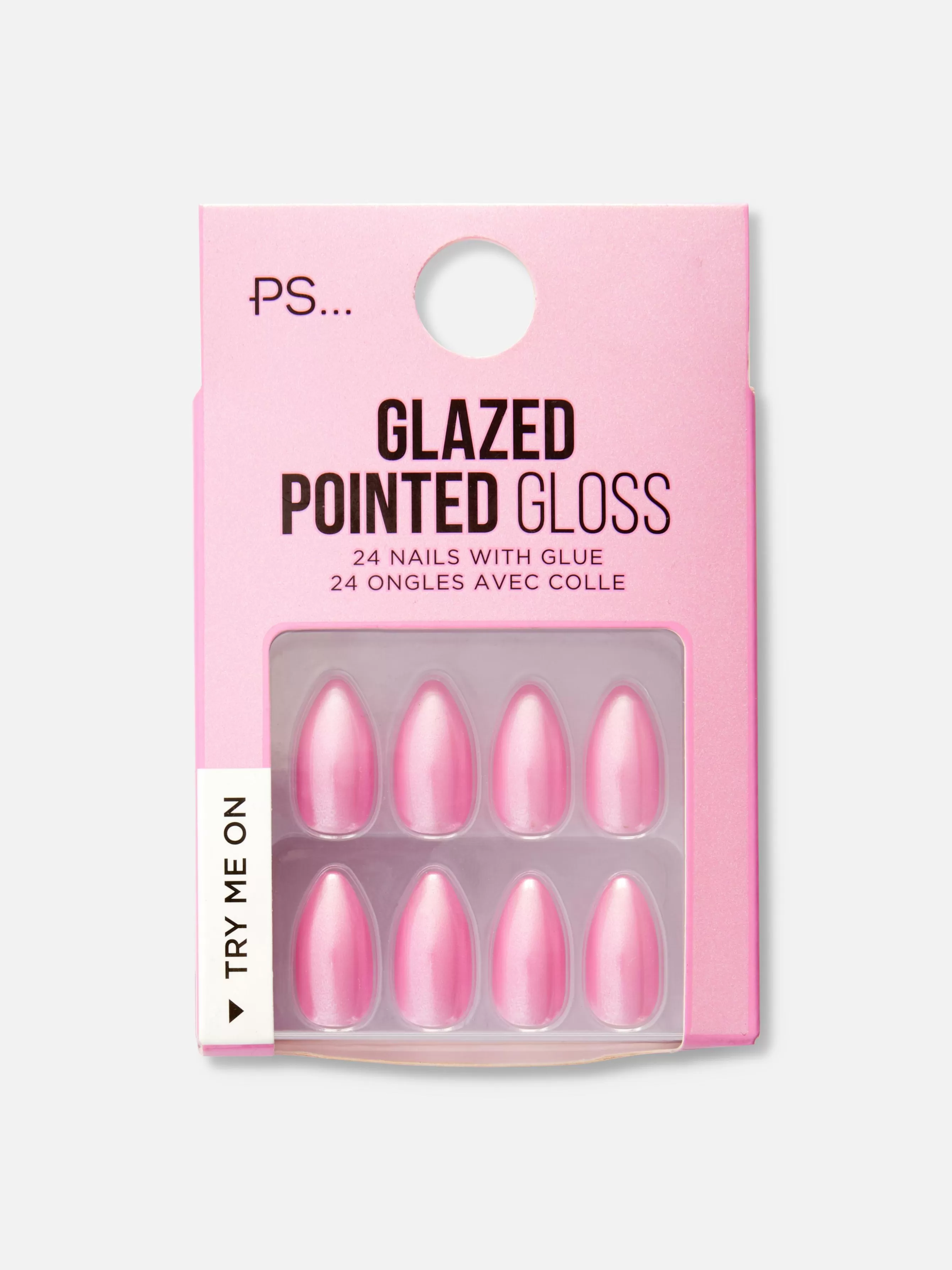 Primark Unhas Postiças Pontiagudas Vidradas PS...