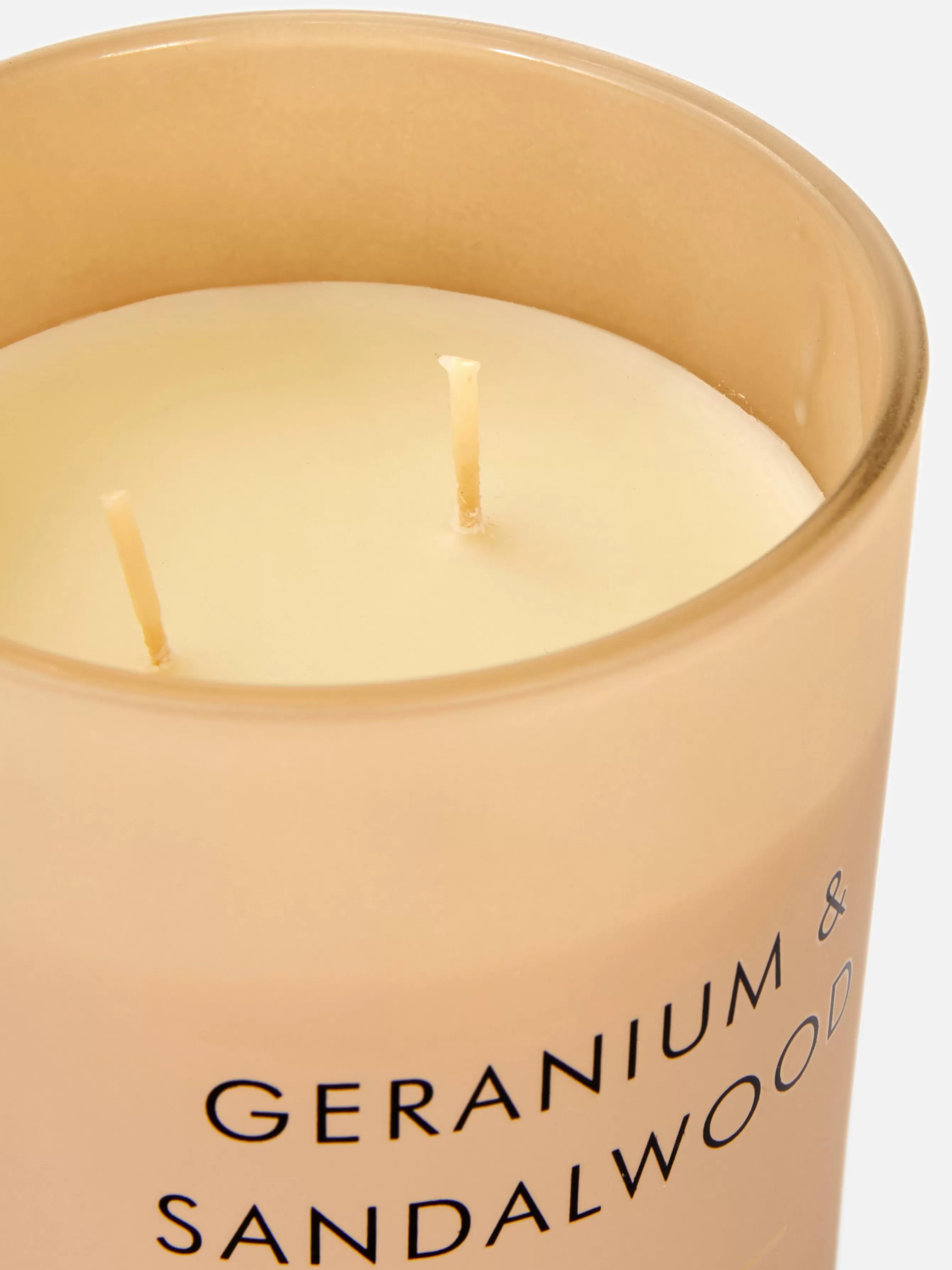 Primark Vela Perfumada Dois Pavios Frasco Vidro